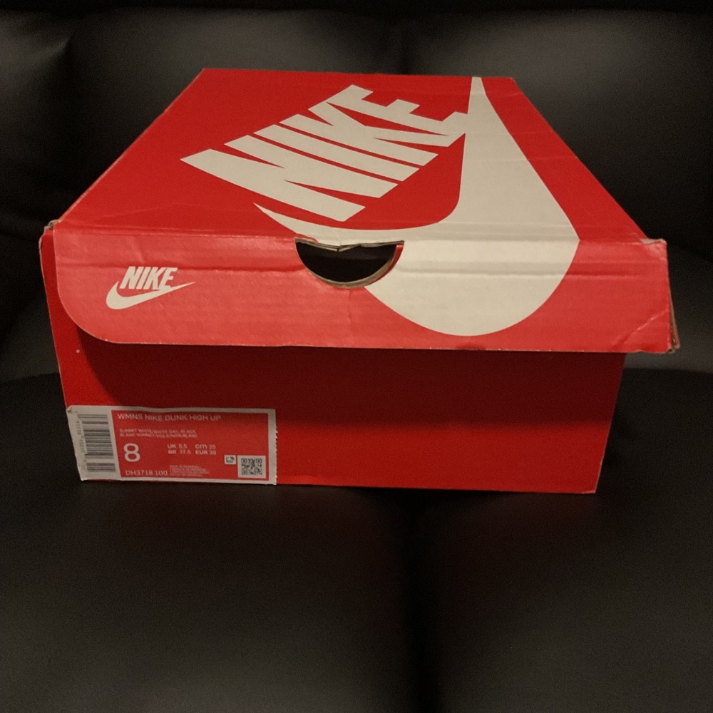 Women Nike Dunk High Low Summit White/ White Sail Size 8 - Picture 8 of 8